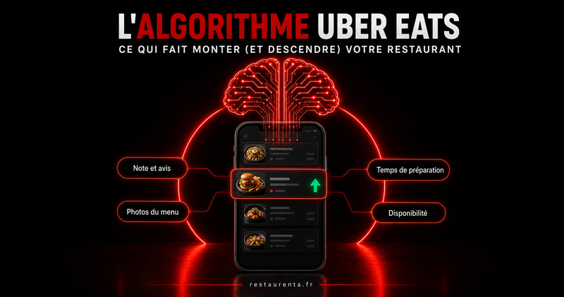 L'algorithme Uber Eats décrypté : ce qui fait monter et descendre votre restaurant